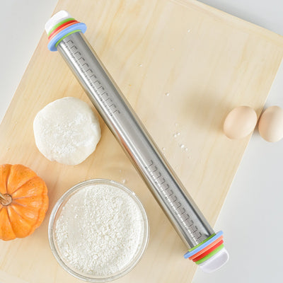 Adjustable Stainless Steel Rolling Pin