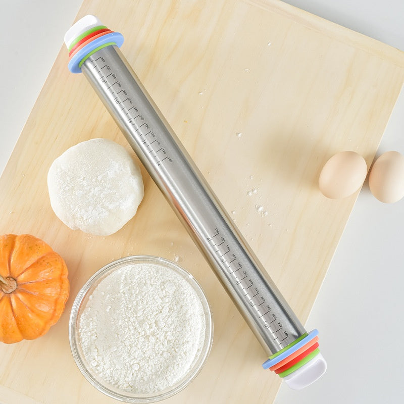 Adjustable Stainless Steel Rolling Pin