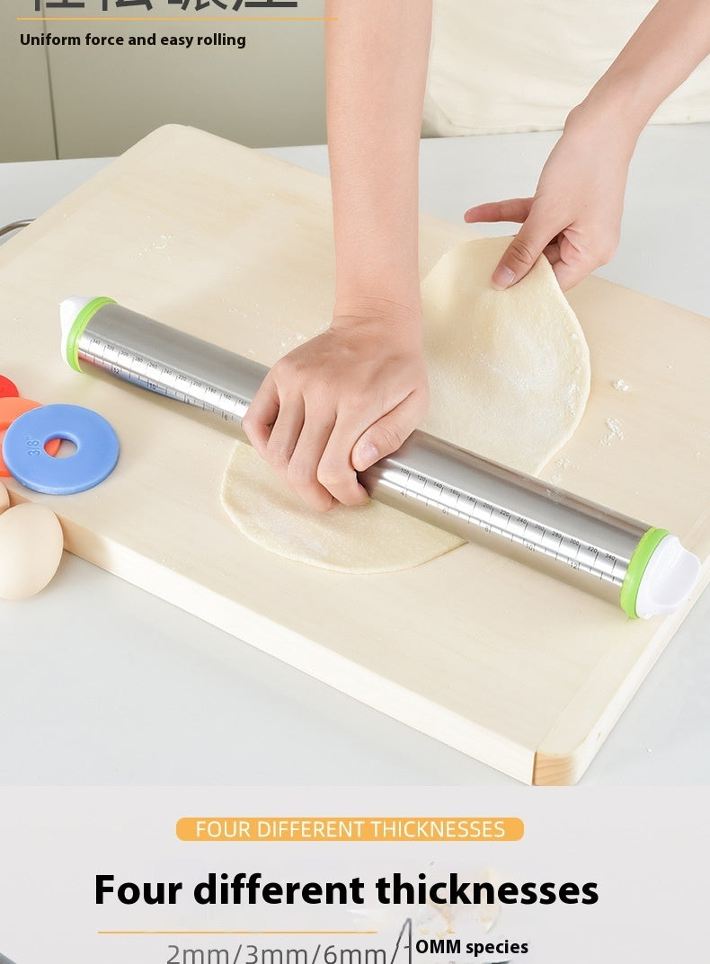 Adjustable Stainless Steel Rolling Pin