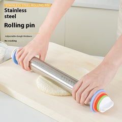 Adjustable Stainless Steel Rolling Pin