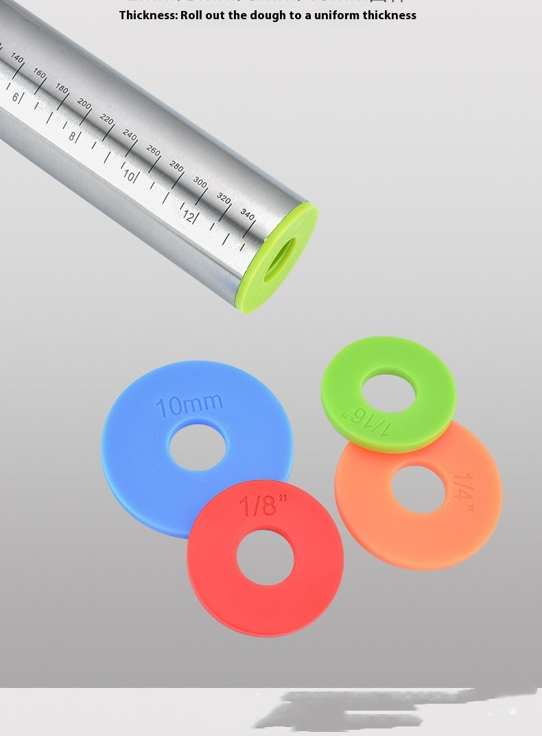 Adjustable Stainless Steel Rolling Pin