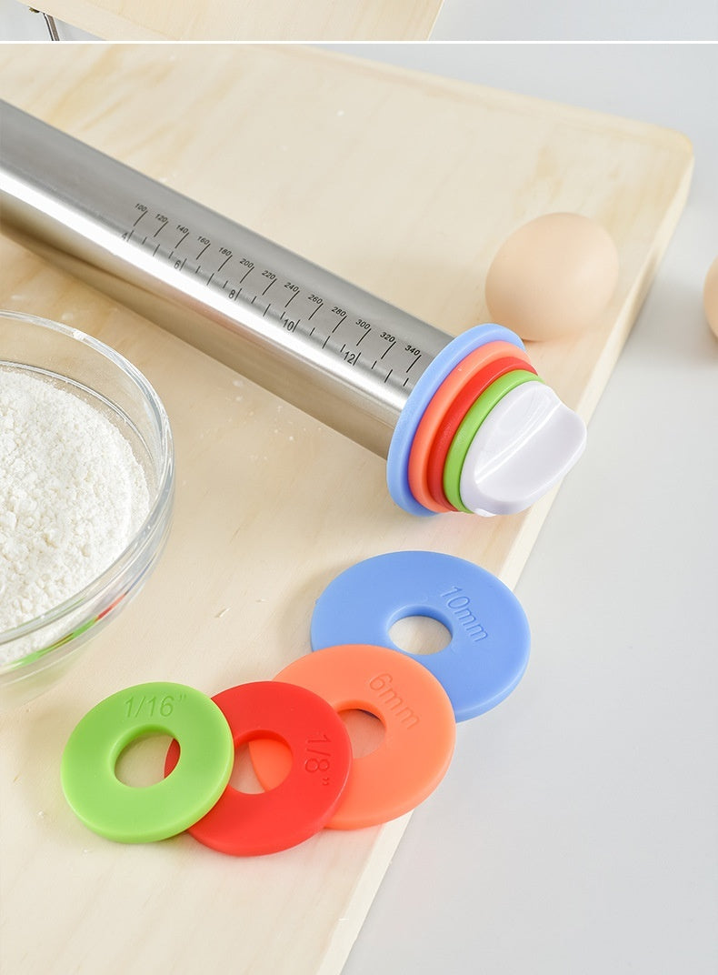 Adjustable Stainless Steel Rolling Pin