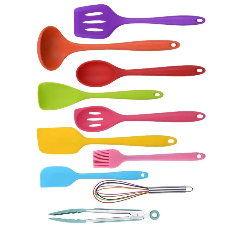 10 Piece Silicone Cookware Set