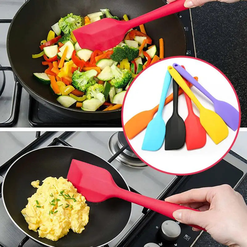 Silicone Spatulas Heat Resistant Baking Tool